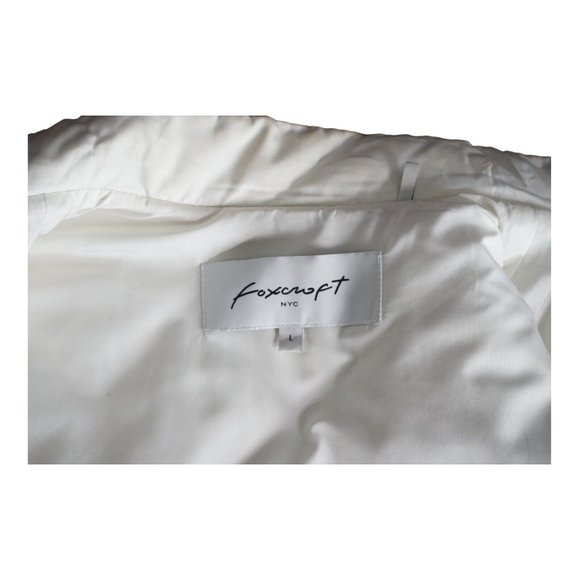 Foxcroft NYC‎ Insulated Quilted Plaid Vest, Size Large L ~ Women's ~ Full zip - Picture 5 of 5